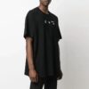 SS21 Casual con estampado de letras, pantalones cortos y corte holgado, negro