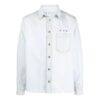 SS21 Chaqueta Denim con logo Arrow, versión blanca