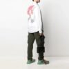 SS21 Chaqueta Denim con logo Arrow, versión blanca