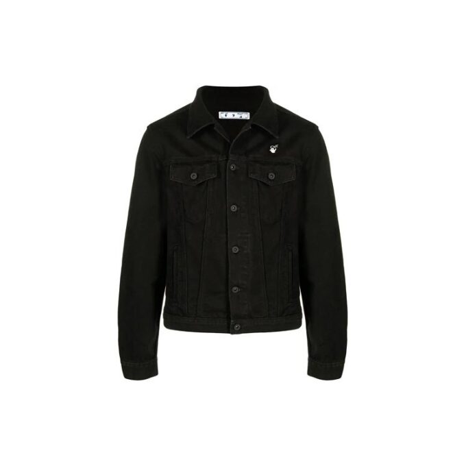 SS21 Chaqueta Denim Mona Lisa Negra