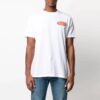 SS21 Con estampado de letras, holgado, cuello redondo y pantalones cortos, versión en blanco