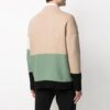SS21 Cuello redondo con logo en bloques de color, manga larga, bloques de color