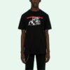 SS21 Cuello redondo Estampado Pantalones Cortos Negro