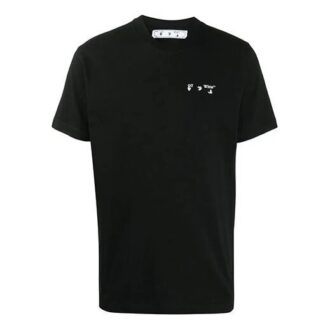 SS21 Cuello redondo Pantalones Cortos Negro