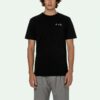 SS21 Cuello redondo Pantalones Cortos Negro