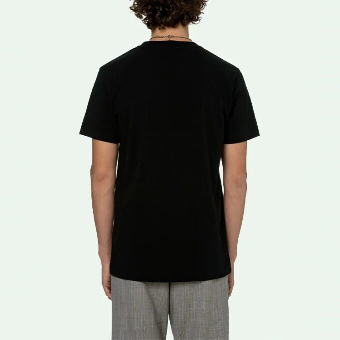 SS21 Cuello redondo Pantalones Cortos Negro
