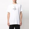 SS21 Estampado con logotipo, pantalones cortos, blanco