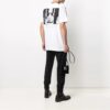 SS21 Estampado con logotipo, pantalones cortos, blanco
