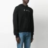 SS21 Estampado, corte holgado, negro