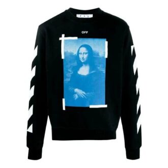 SS21 Estampado Cuello redondo Negro
