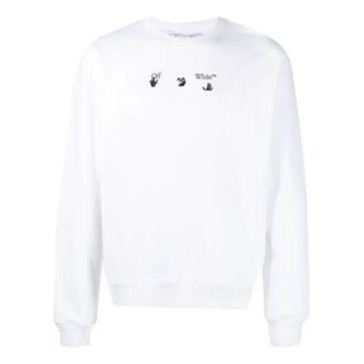 SS21 Estampado de Arrows, versión deportiva, blanco