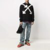 SS21 Estampado de flechas Negro
