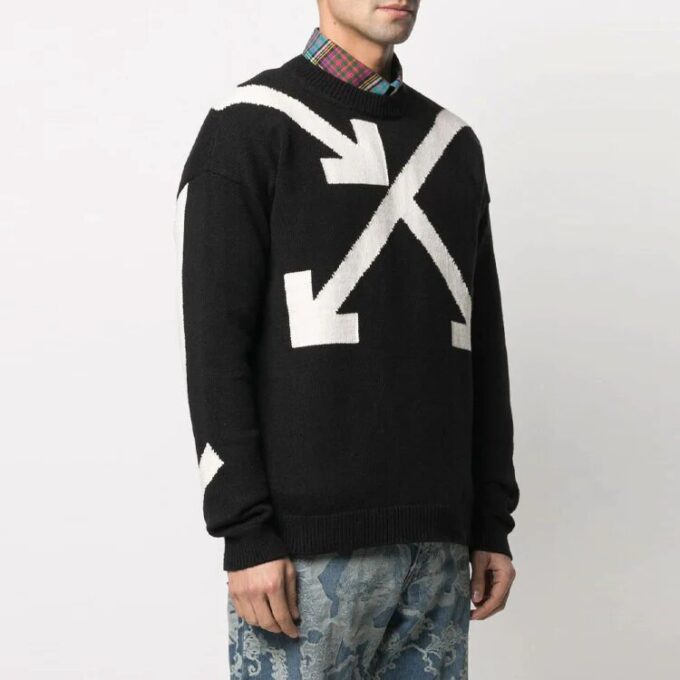 SS21 Estampado de flechas Negro