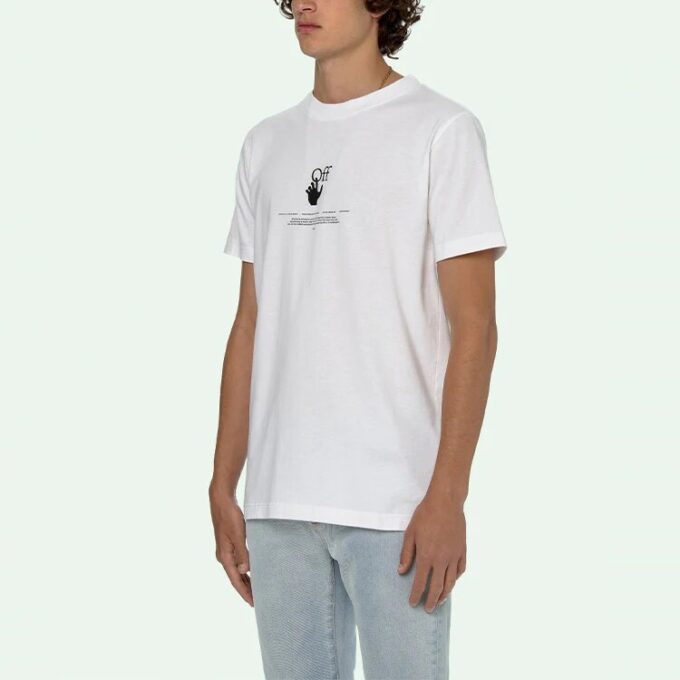 SS21 Estampado de grafitis, pantalones cortos, blanco