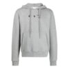 SS21 Estampado de letras y flechas con logotipo, corte holgado, gris