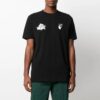 SS21 Estampado de logotipo Pantalones Cortos Corte holgado Negro