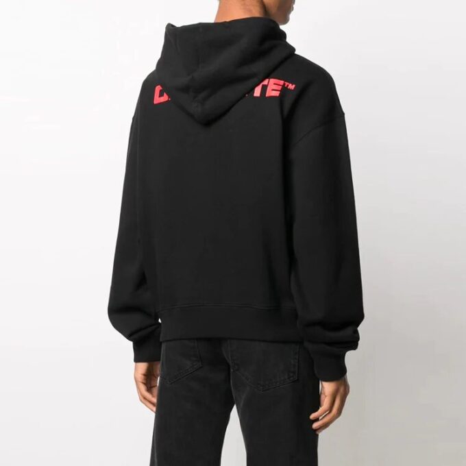 SS21 Estampado del logotipo desmaterializado Negro