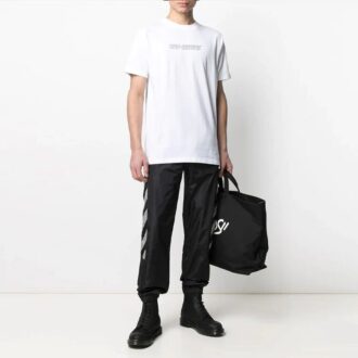 SS21 Estampado Pantalones Cortos Blanco