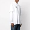 SS21 Jersé con estampado casual, blanco