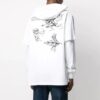 SS21 Jersé con estampado casual, blanco
