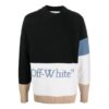 SS21 Logo Cuello redondo Manga larga Negro