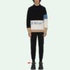 SS21 Logo Cuello redondo Manga larga Negro