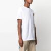SS21 Logotipo en el pecho, cuello redondo, pantalones cortos, versión estándar, blanco