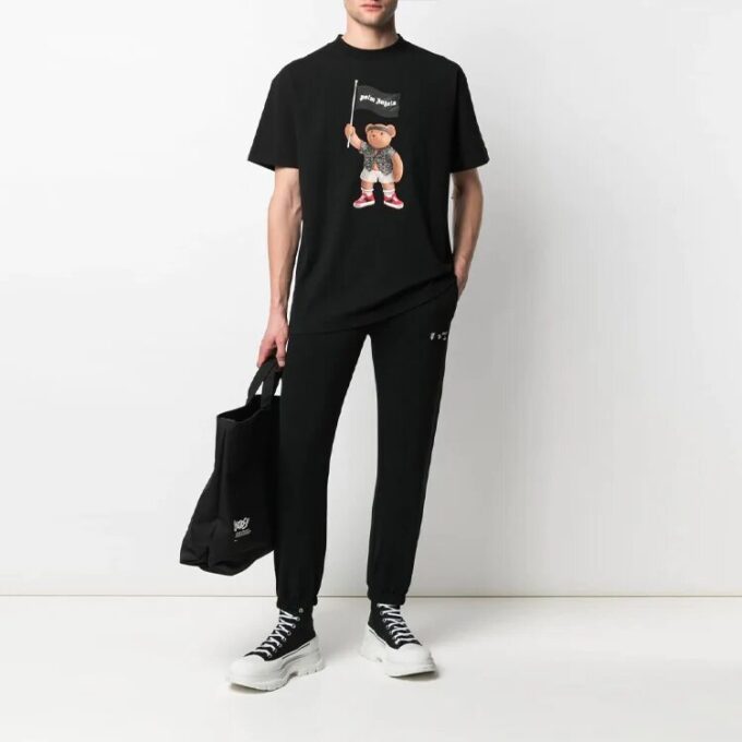 SS21 Pantalones deportivos Logo Bundle Feet, versión negra