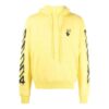 SS21 Rotulador en spray Impresión del logotipo Corte holgado Amarillo