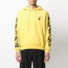 SS21 Rotulador en spray Impresión del logotipo Corte holgado Amarillo