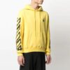SS21 Rotulador en spray Impresión del logotipo Corte holgado Amarillo