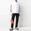 SS21 Spray Marker Logo Printing Loose Fit Blanco