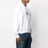 SS21 Sudadera con capucha y estampado, manga larga, blanco