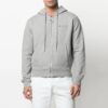 SS21 Versión slim fit con cremallera y bordado de Arrows, gris