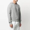 SS21 Versión slim fit con cremallera y bordado de Arrows, gris