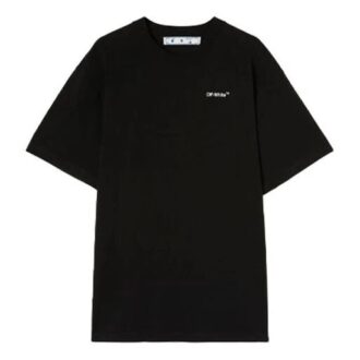 SS22 Camiseta de manga corta holgada Arrow Negra