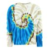 SS22 Estampado Tie Dye Manga larga Versión estándar Multicolor