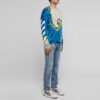 SS22 Estampado Tie Dye Manga larga Versión estándar Multicolor