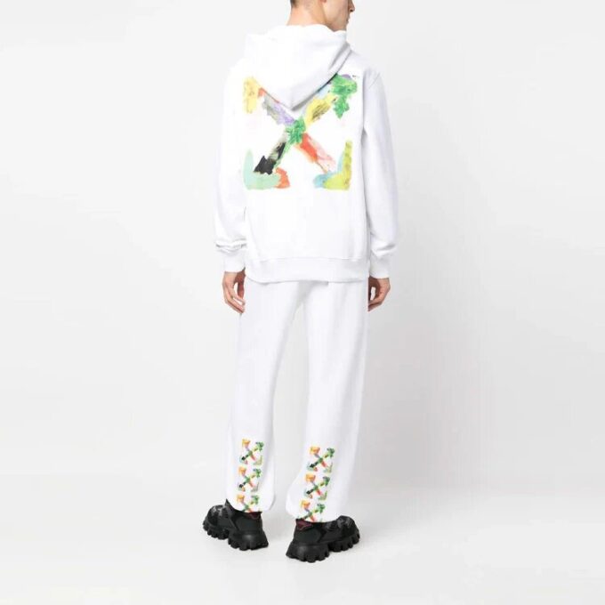 SS23 Sudadera de felpa Brush Arrow