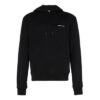 Sudadera con capucha ajustada con logotipo SS19 «Negro»