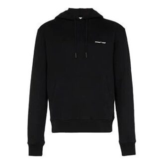 Sudadera con capucha ajustada con logotipo SS19 «Negro»