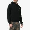 Sudadera con capucha ajustada con logotipo SS19 «Negro»