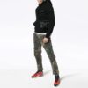 Sudadera con capucha ajustada con logotipo SS19 «Negro»