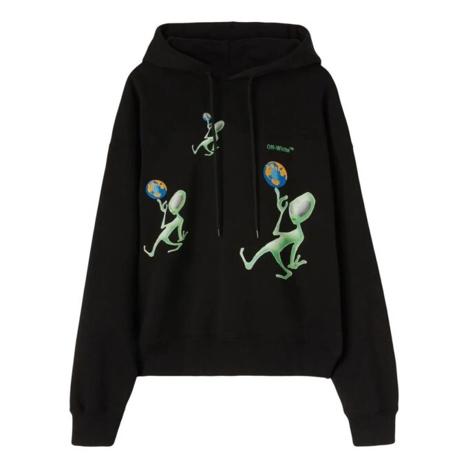 Sudadera con capucha Alien Arrow Skate «Negro»