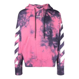Sudadera con capucha Arrows tie-dye «Rosa»