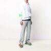 Sudadera con capucha blanca SS20 con dibujo de flechas en la espalda, logotipo para hombre, corte normal