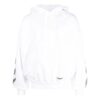Sudadera con capucha bordada «Blanco»