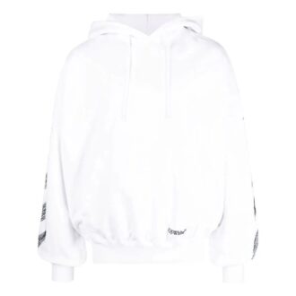 Sudadera con capucha bordada «Blanco»