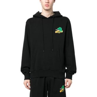 Sudadera con capucha Brush Arrows Slim Skate «Negro Multicolor»