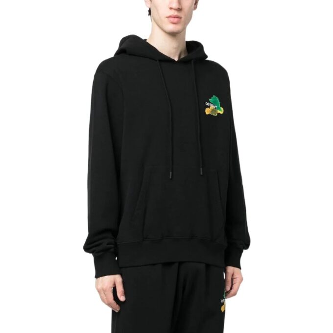 Sudadera con capucha Brush Arrows Slim Skate «Negro Multicolor»